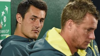 Tomic Trashes Lleyton Hewitt