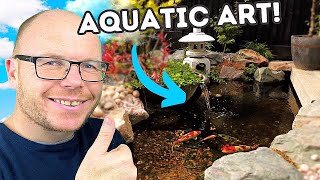 5 Pieces of Aquatic Art (UK Pond Tour) with Brit Ponds by The Pond Advisor 1,799 views 1 year ago 8 minutes, 48 seconds