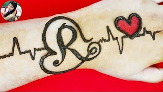 Free R Letter Mehndi Tattoo Watch Online Khatrimaza