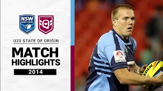 New South Wales v Queensland | 2014 | Match Highlights | Under 20s State of Origin | NRL