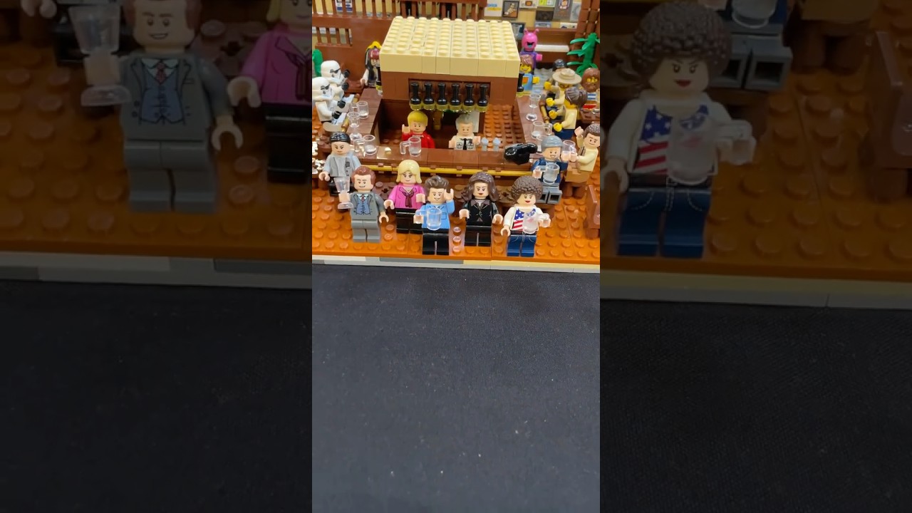 LEGO Cheers Bar Brings TV Classic to Life at BrickPalooza 2023!