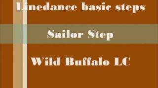 Linedance basic steps: Sailor Step (WB hun)