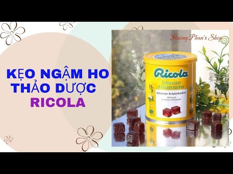 Video Kẹo Ngậm Ho Thảo Dược Ricola 250g I Hàng Đức - youtube