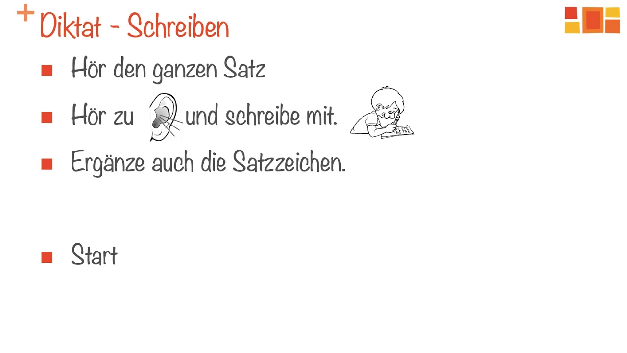 New Update Deutsch üben - Diktat 20 - Kommasetzung