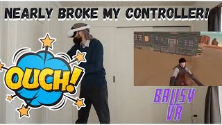 Watch Me Nearly Break My Controller/Hand Whilst Playing Blade & Sorcery: Nomad | Oculus Quest 2 screenshot 3