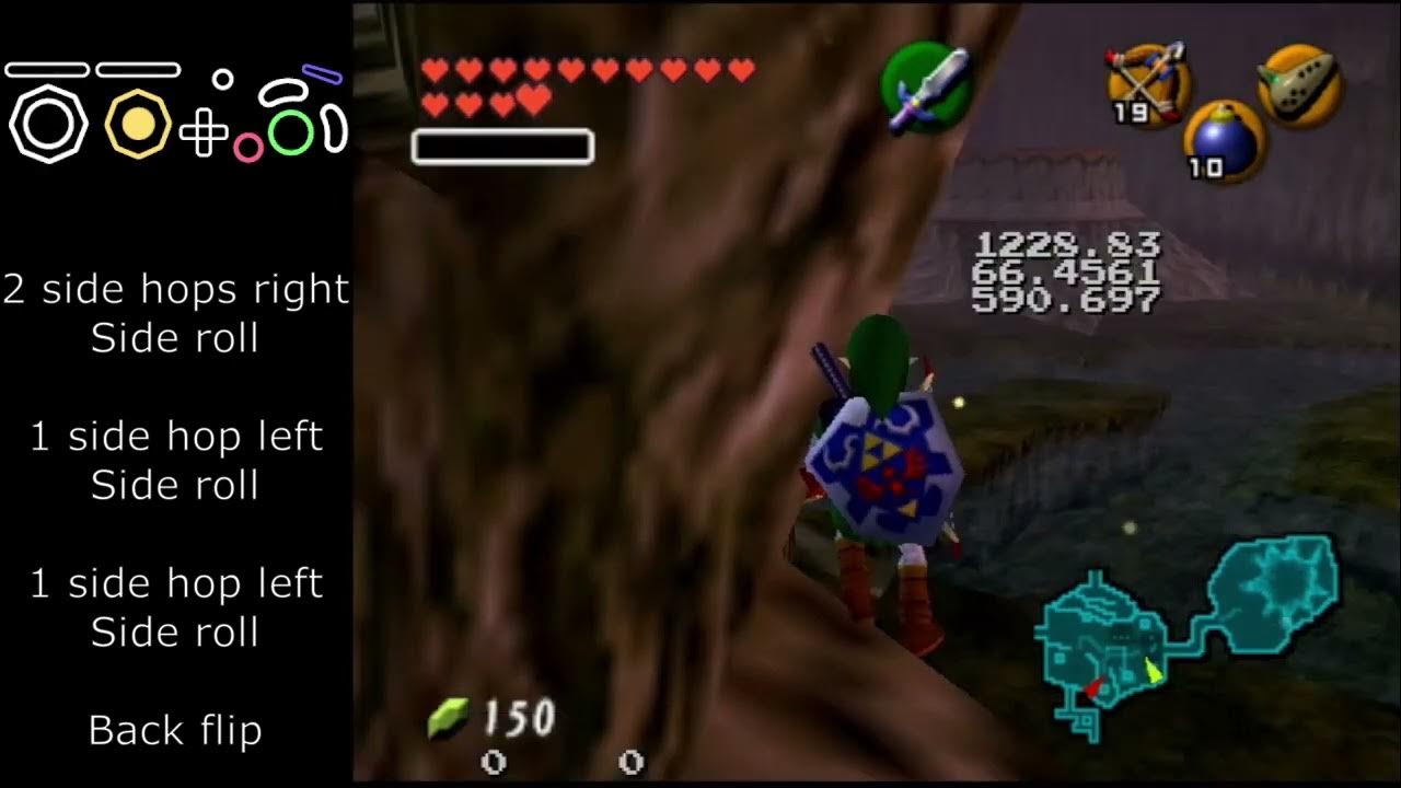 Glitchless and Itemless Adult Kokiri Forest Gold Skulltula (Found by