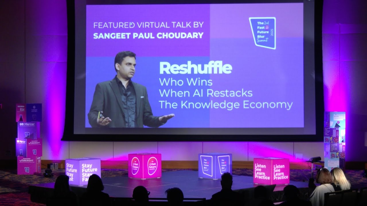 6. Reshuffle: Who Wins when AI Restacks The Knowledge Economy by Sangeet Paul Choudary