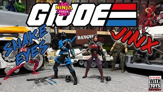 GI Joe Classified Ninja Force Snake Eyes & Jinx Review