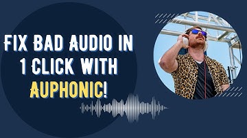 Fix Audio Like a Pro (Without Being One) – Try Auphonic!