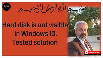 How to show or hide drives in windows 10, a step by step tutorial