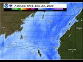 Radar P-Type Loop, December 23rd, 2020 350 am CST to 9:50 pm CST.