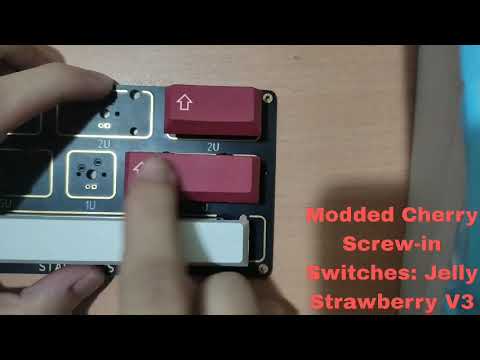 Tuned Cherry PCB-mounted Screw-in Stabilizers