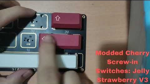 Tuned Cherry PCB-mounted Screw-in Stabilizers