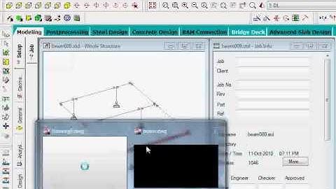 staad.net - apbeam - draw beam plan (ugly)