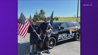 Caldwell Police Department unveils patrol car honoring Special Olympics Idaho