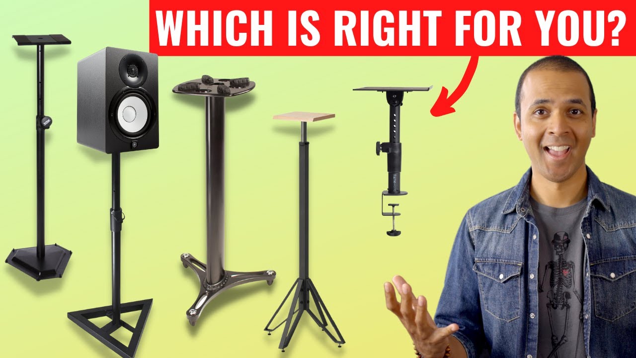 Top 5 Studio Monitor Stands - Speaker Stands - YouTube