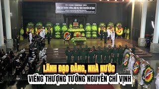 Lãnh đạo Đảng, Nhà nước viếng Thượng tướng Nguyễn Chí Vịnh