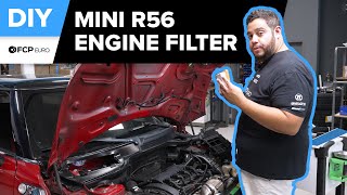 MINI Cooper Engine Air Filter Replacement DIY (2007-2012 R56 MINI Cooper, Coopers, JCW)