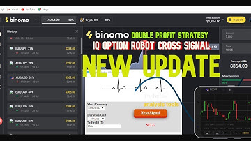 Binomo Risk Free + Double Profit Strategy - Iq Option Robot Cross Signal - NEW UPDATE
