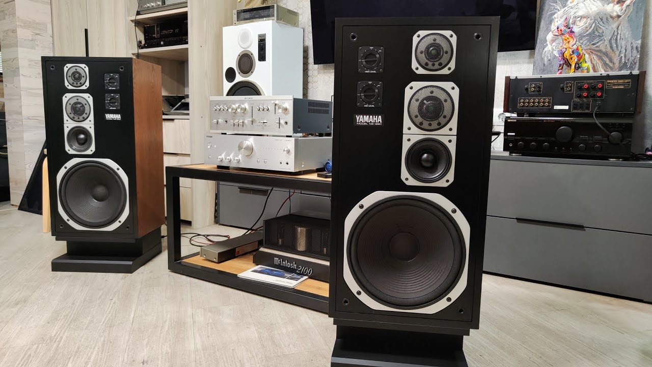 YAMAHA NS 890 - YouTube