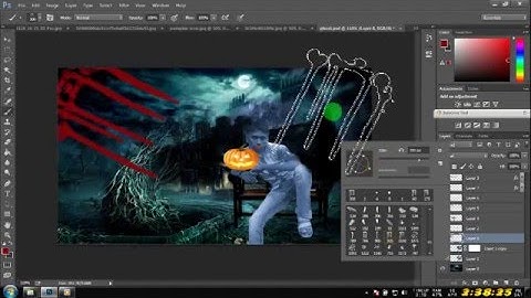 Photoshop Photo Manipulation Tutorial. Ghost Effects