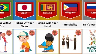 Good Habit Of People From Different Countries