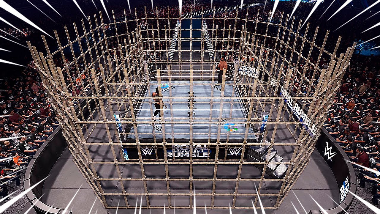 WWE 2K25 Punjabi Prison Match: Roman Reigns Vs The Great Khali!