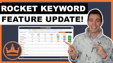 Publisher Rocket Keyword Feature Update! 2021