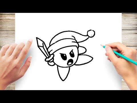 Come disegnare Sword Kirby