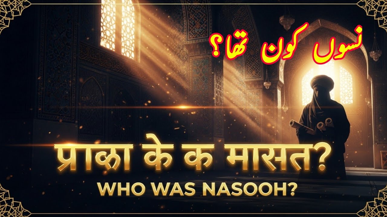 The Amazing Story of Nasooh’s Repentance  A Lesson for All Muslims | nason ki Toubah | Mirhavoice