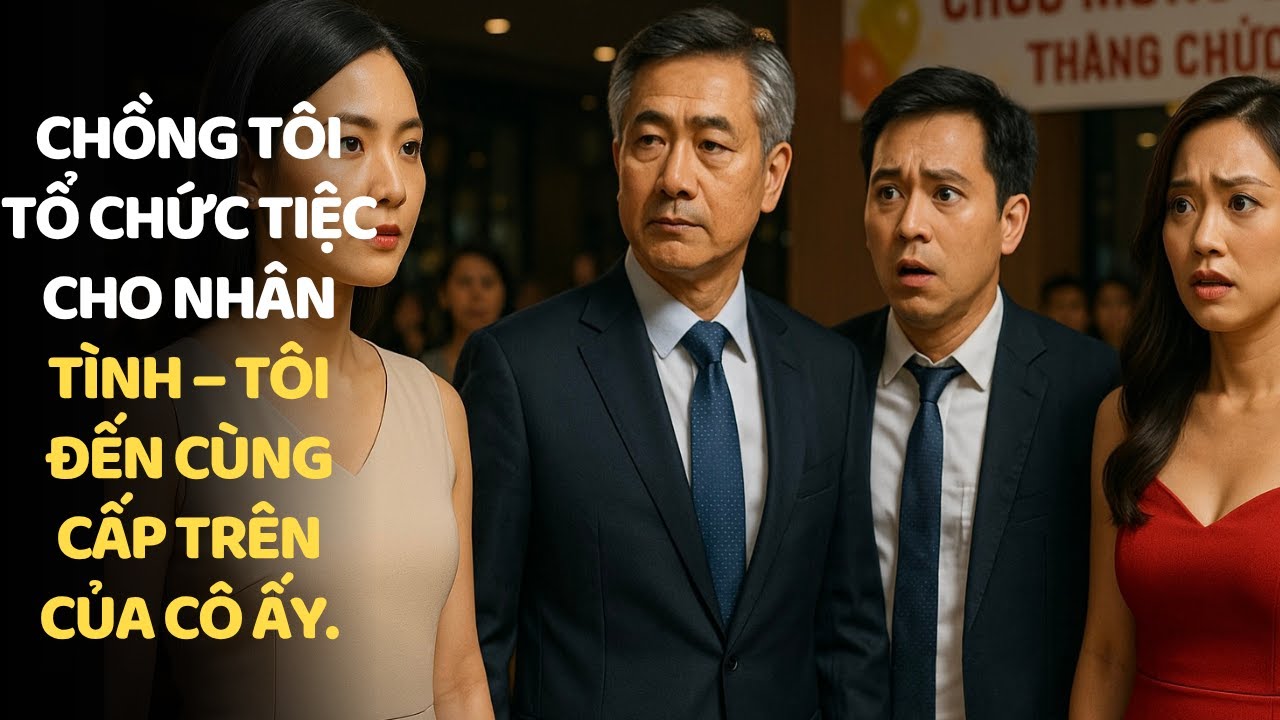 Chồng Tôi Tổ Chức Tiệc Cho Nhân Tình – Tôi Đến Cùng Cấp Trên Của Cô Ấy