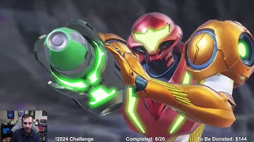 Metroid Dread Hard Mode 100% Part 1 - 2024 Challenge