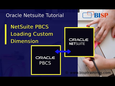 NetSuite PBCS Loading Custom Dimension | NetSuite Metadata to Planning Using Data Management