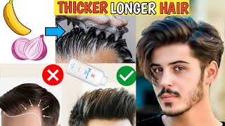 How To Grow Your Hair Faster And Longer Naturally At Home(1 WEEK)| Longer Thicker Hair Home Remedies