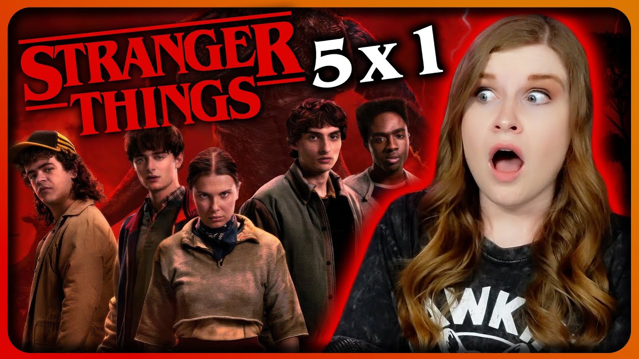 I'M NOT READY!! STRANGER THINGS SEASON 5 EPISODE 1 | First Time Reaction