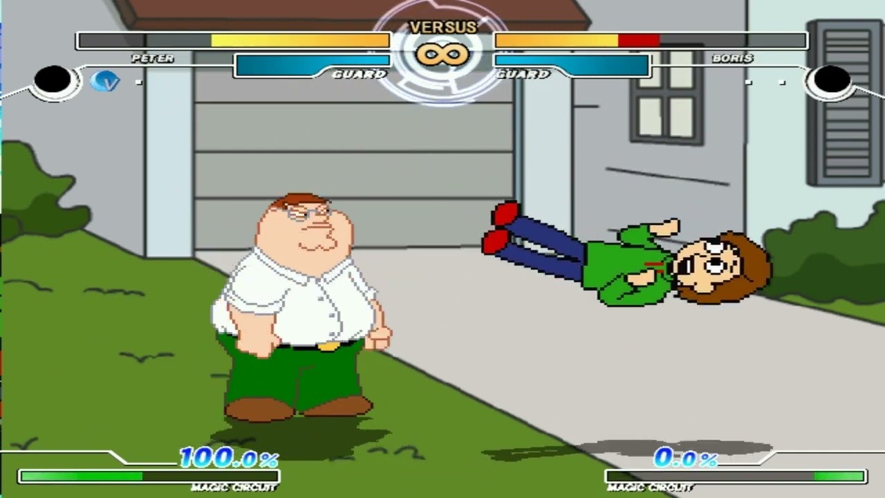 [MUGEN 1.0] Peter Griffin vs Boris Anderson (READ DESC.)