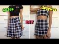 transformando faldas viejas a chidas//DIY//thrift flip
