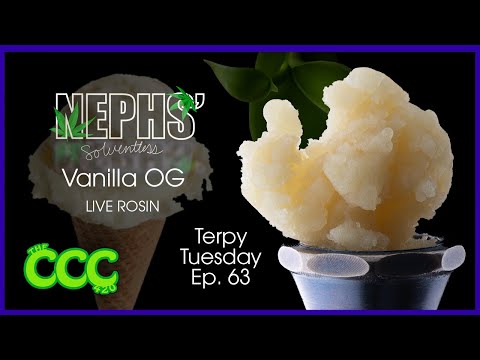 Terpy Tuesday Episode 63: Puffco Proxy & Neph's Solventless Vanilla OG Live Rosin