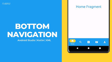 Onderste navigatie in Android Studio met Kotlin | Android Knowledge