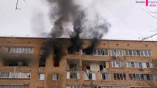 Взрыв произошёл в девятиэтажке в Химках в доме рухнули перекрытия видео