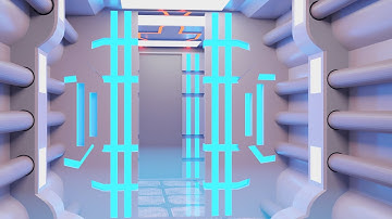 Create a Sci-fi Space Ship Interior In Blender ( Blender Speed Modeling tutorial )