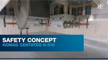 HOMAG CENTATEQ N-510 | Safety concept