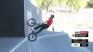 Anthony Jeanjean 3Rd Place - Uci Bmx Freestyle Park World Cup Men Final 2022