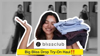 Blissclub Try-On Haul | BIG BLISS DROP 🛍️💗