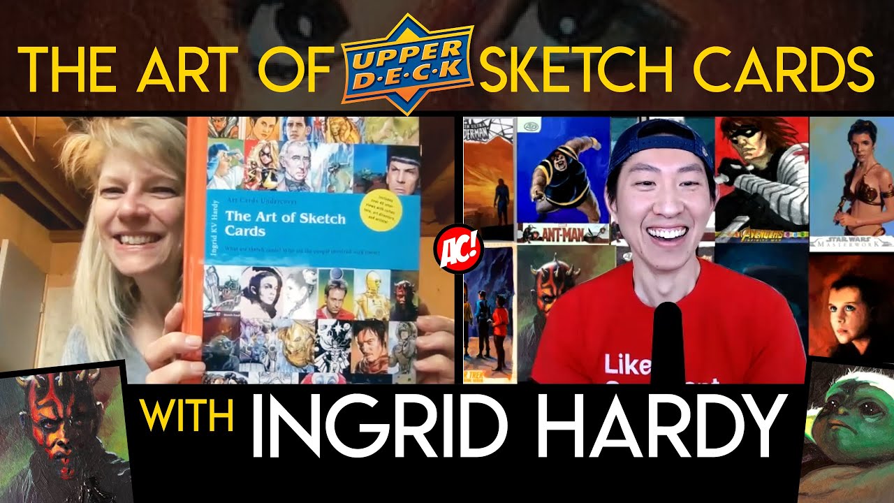 The Art of Sketch Cards with Upper Deck and Star Wars Artist Ingrid KV Hardy