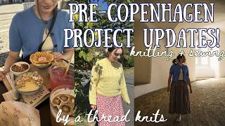 What Did I Finish Before My Trip! Knitting finished objects, Works in Progress and Sewing!