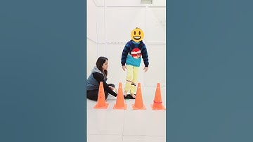 Balance & Coordination Activity for Kids: Balance Beam with Rings! | Connecting Dots CDC