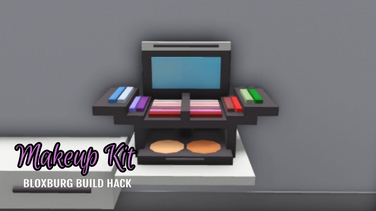 Makeup Kit Bloxburg Build Hack // to Bloxburg YouTube
