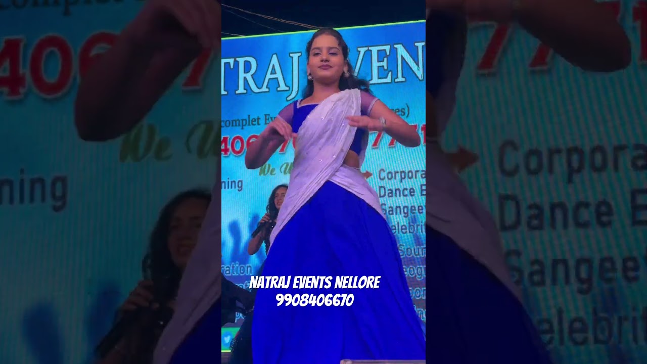 Nellore Kavitha Chinnu Mass Dance Natraj Events Nellore 9908406670