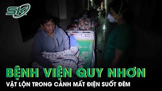 Quy Nhon Hospital struggles with power outage all night, patients isolated due to floods